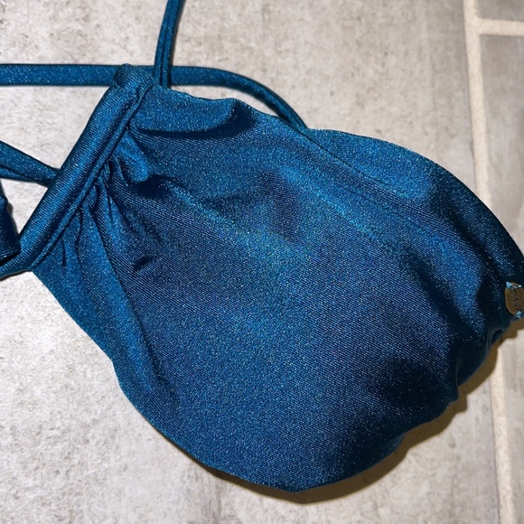 COPY - Neon teal bandeau style bikini top! - Picture 3 of 6